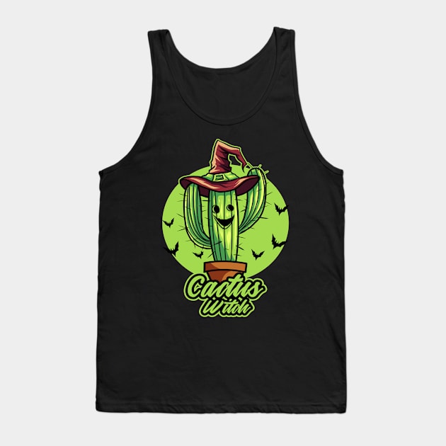 cactus witch Tank Top by donipacoceng